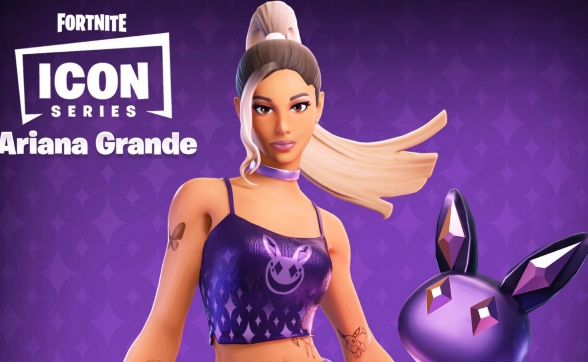 Filtrador de Fortnite sugiere que la skin y el concierto de Ariana Grande llegará pronto