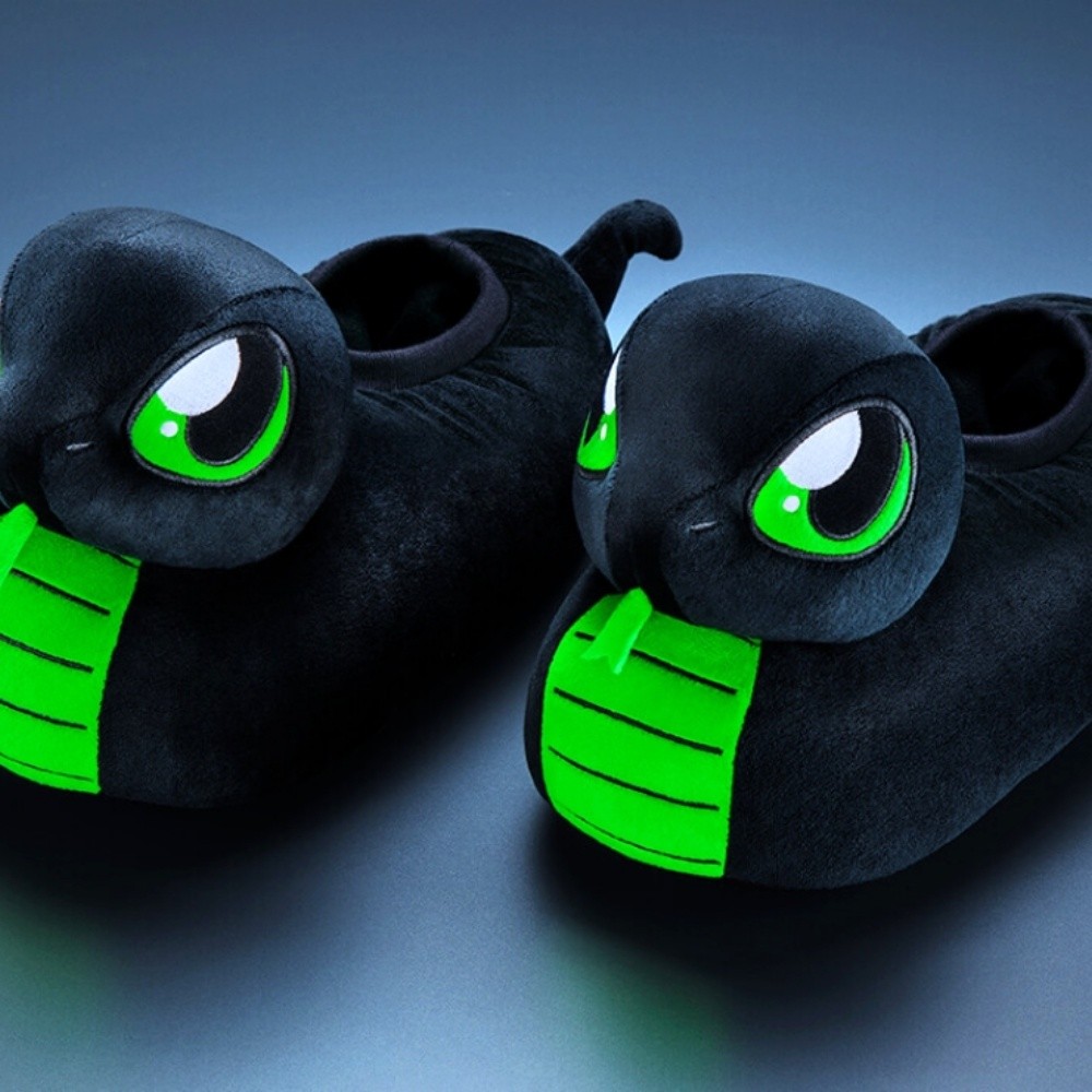 Razer ha creado unas bonitas pantuflas gamer muy adorables