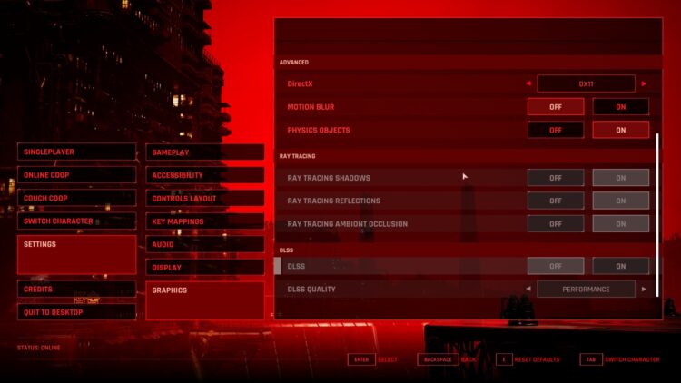 The Ascent Game Pass Dlss atenuado