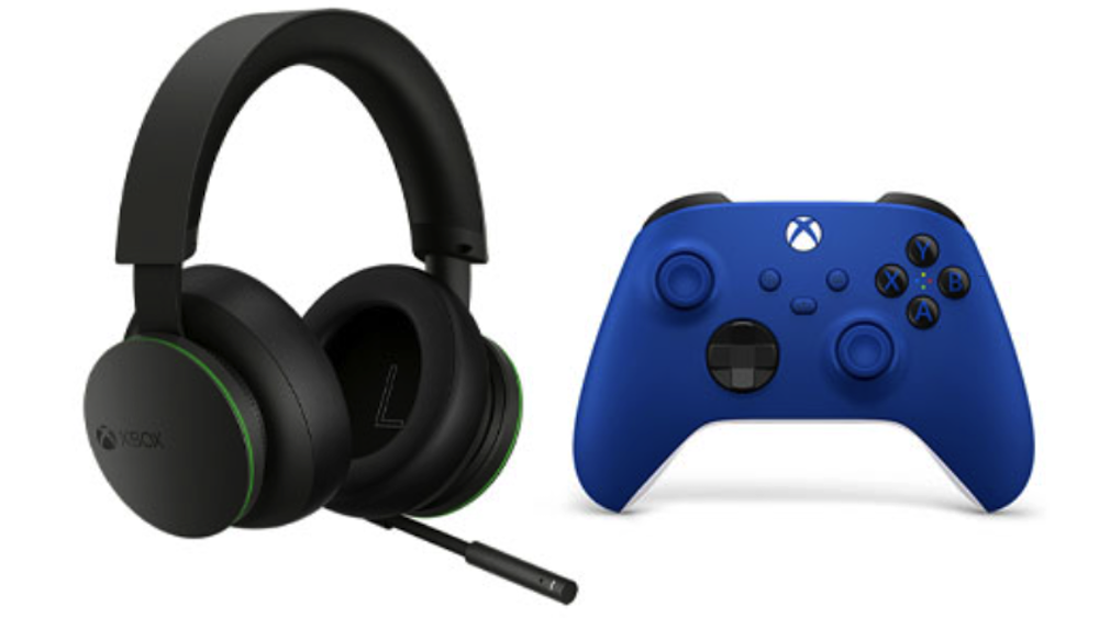 Paquete de auriculares inalámbricos Xbox + controlador inalámbrico Xbox