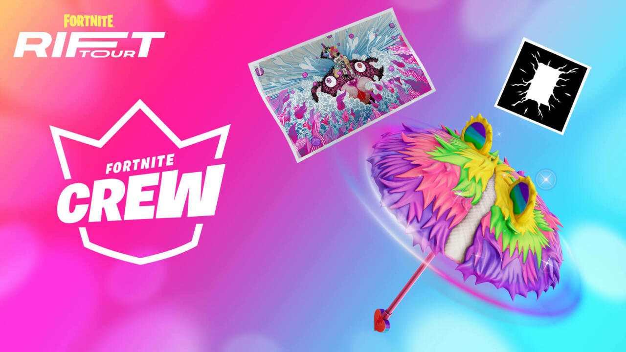 Los miembros de Fortnite Crew obtendrán aún más cosméticos este fin de semana.