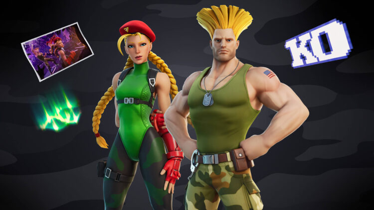Tienda de compra de personajes de Fortnite Street Fighter Cammy Guile