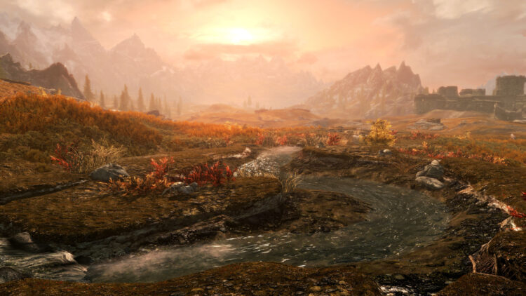 Skyrim Developer Cart Scene Bee 2