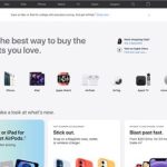 sitio web de la tienda de Apple