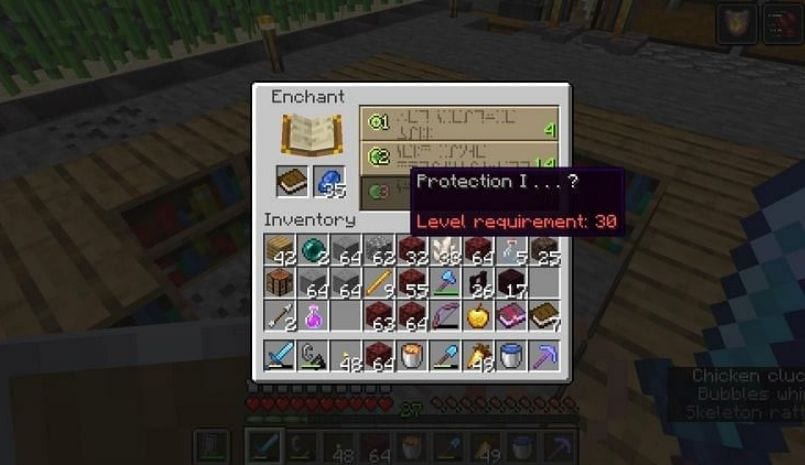 Minecraft, Minecraft Enchantments, Minecraft Enchantment table, cómo encantar armaduras en Minecraft, cómo encantar armas en Minecraft, herramientas de Minecraft Echantment, Majong