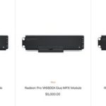 módulos mpx de la serie radeon pro w6000