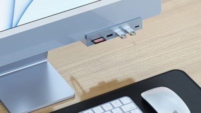 satechi imac abrazadera hub