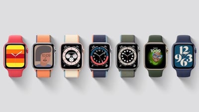 apple watch series 6 caras