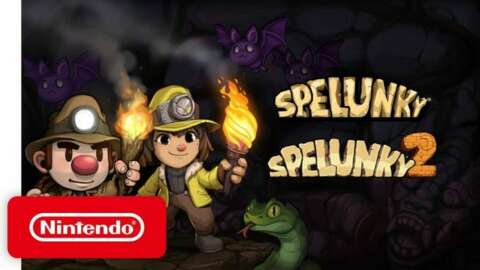 Spelunky y Spelunky 2 llegan a Nintendo Switch el 26 de agosto