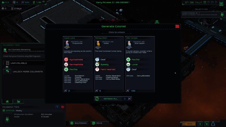 Acceso anticipado a Starmancer