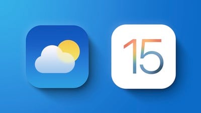 Característica meteorológica de iOS 15