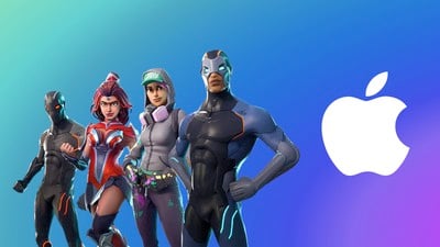 logotipo de manzana fortnite 2