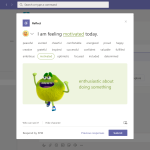 Una imagen de Reflect en Microsoft Teams for Education.