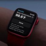 Temperatura corporal del Apple Watch terminada