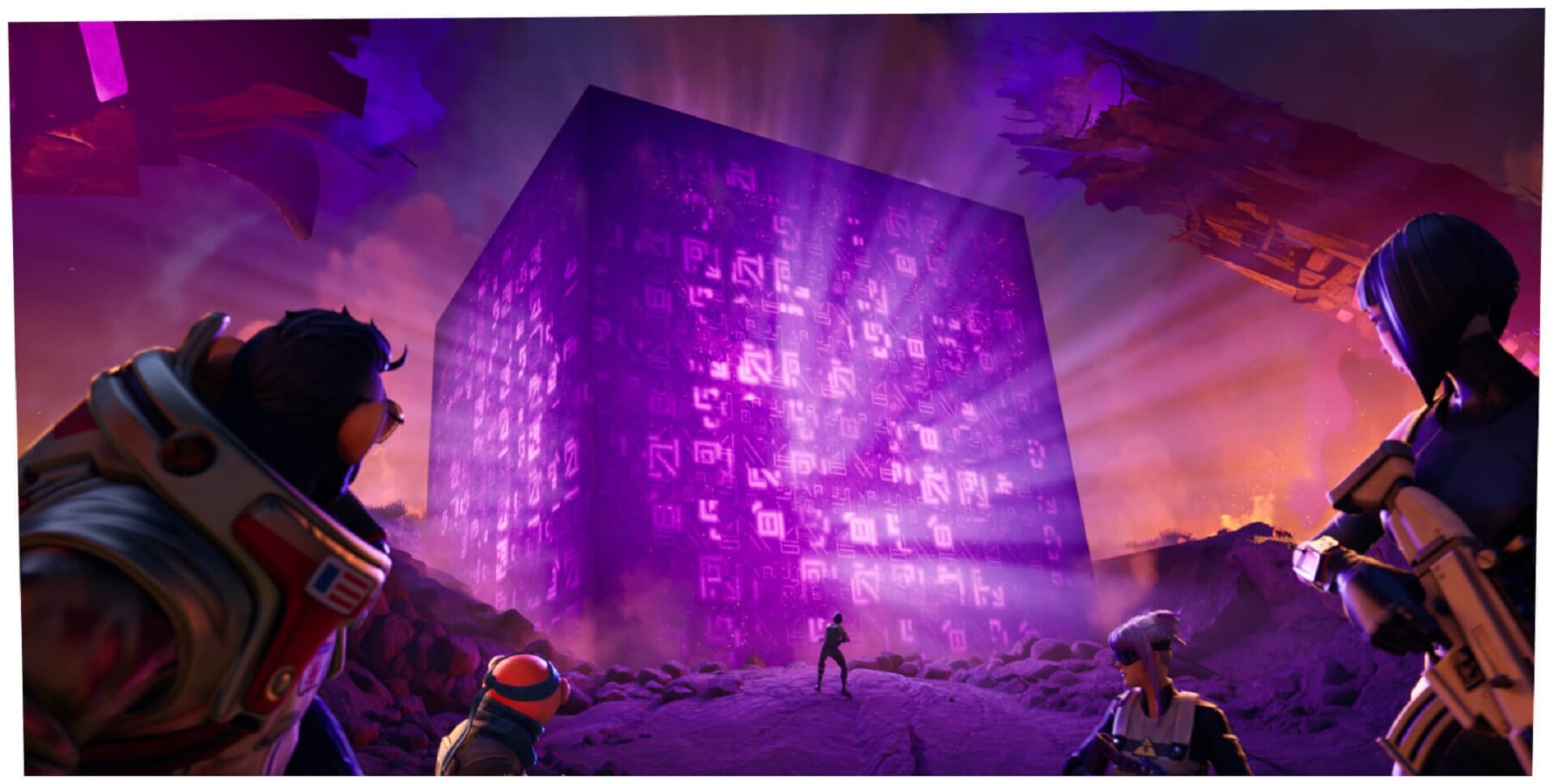Fuga deslizante de Fortnite