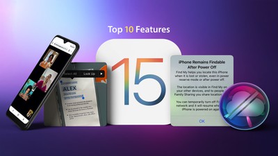 Características principales de iOS 15
