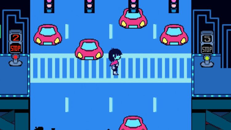 Calle de los tres capítulos de Deltarune