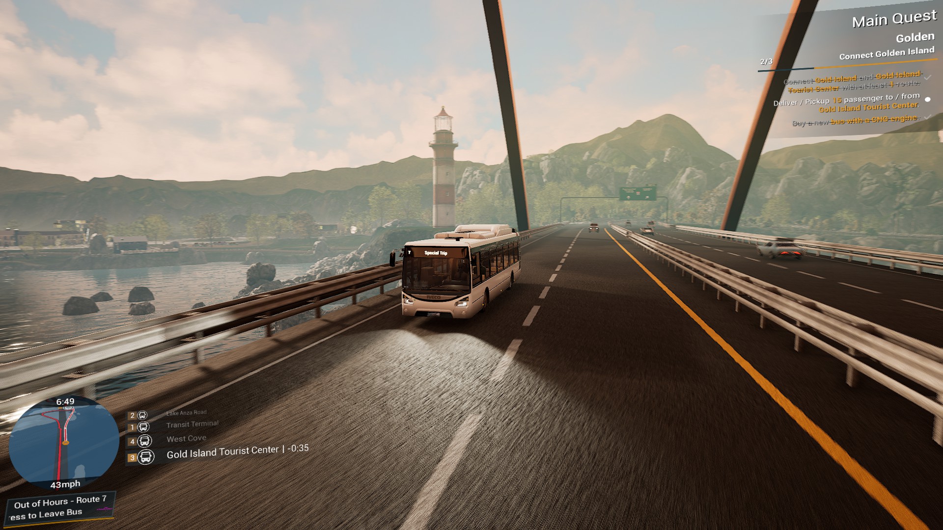 Bus Simulator 21 Lighthouse Rush