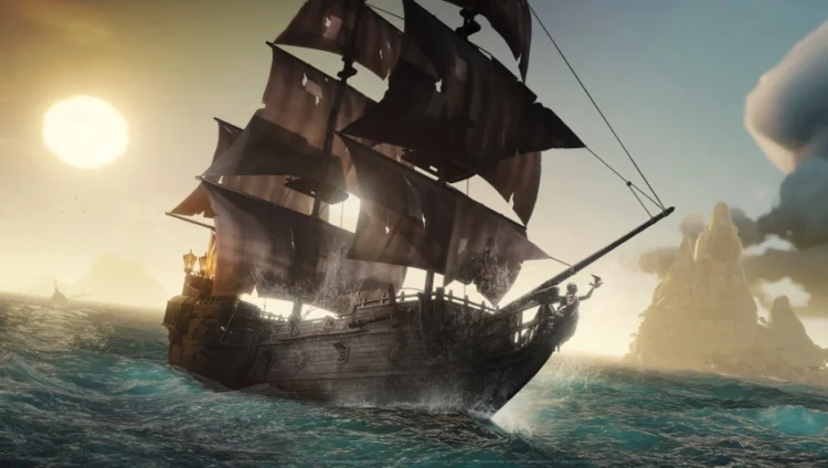 Barco de la cuarta temporada de Sea of ​​Thieves