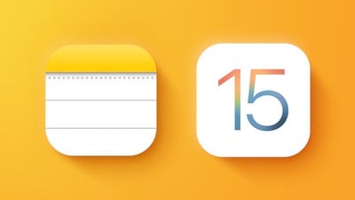 Función de notas de iOS 15