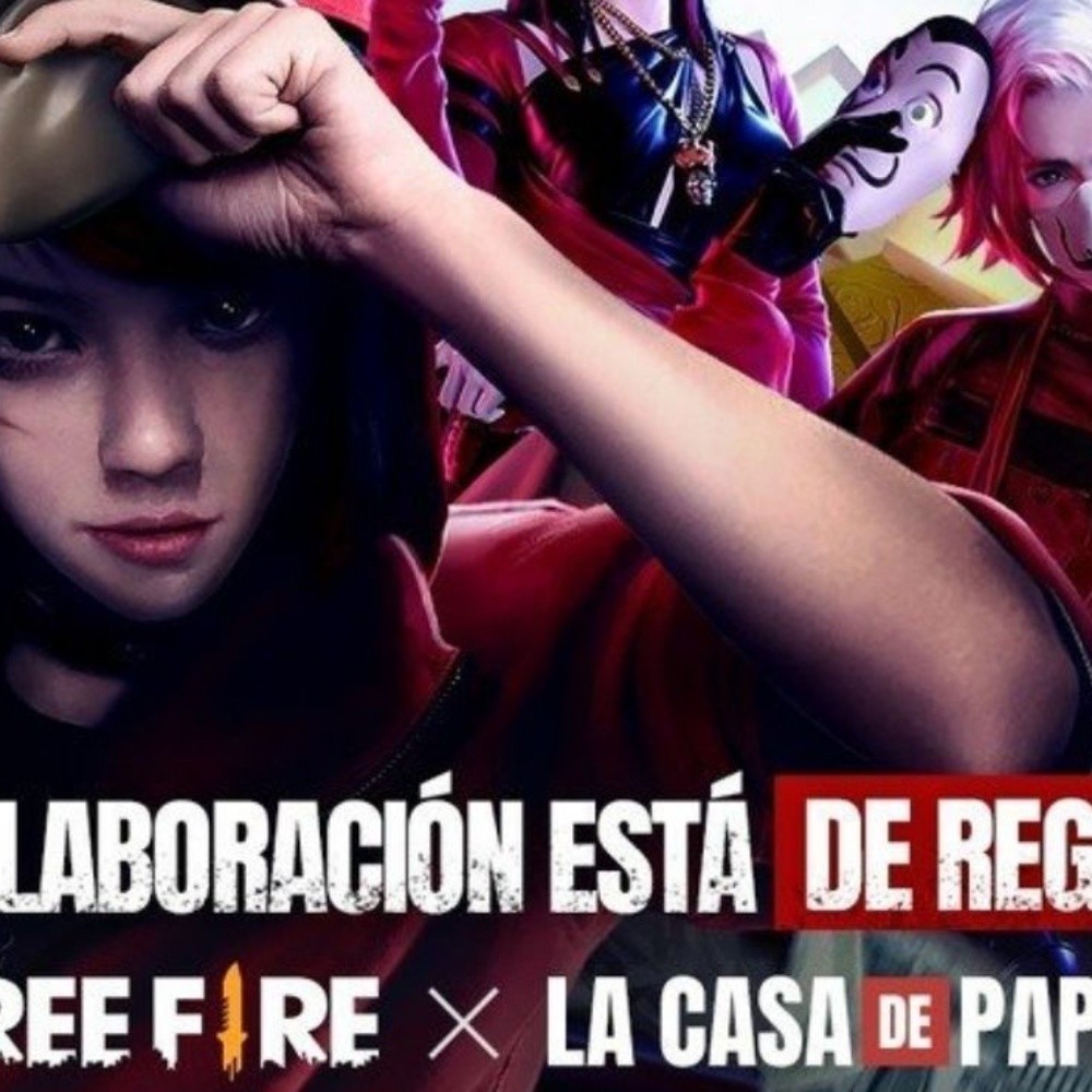 Free Fire: El evento crossover con 'La Casa de Papel' ha llegado al battle royale de Garena