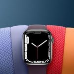 Apple Watch Series 7 Rainbow Crop Azul