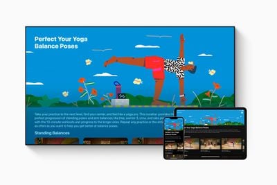 Apple fitness plus colecciones de actualización de invierno yoga