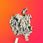 Apple Logo Cash Naranja 1