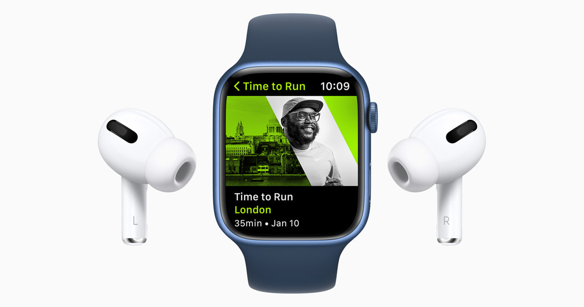 Apple Fitness + presenta Colecciones y Time to Run a partir del 10 de enero
