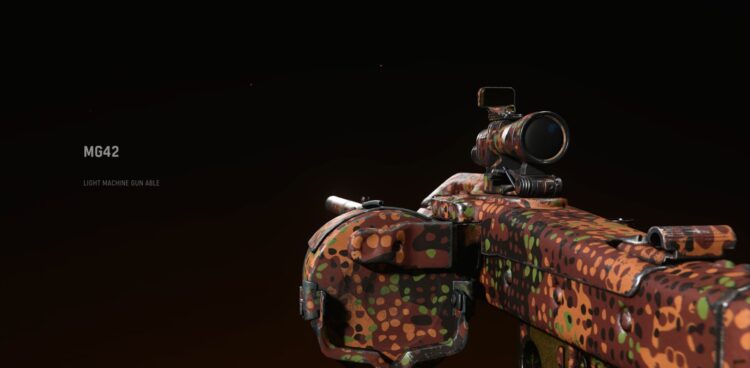 Call Of Duty Warzone Pacífico Clase Mg42