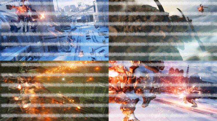 Capturas de pantalla filtradas de Armored Core 6