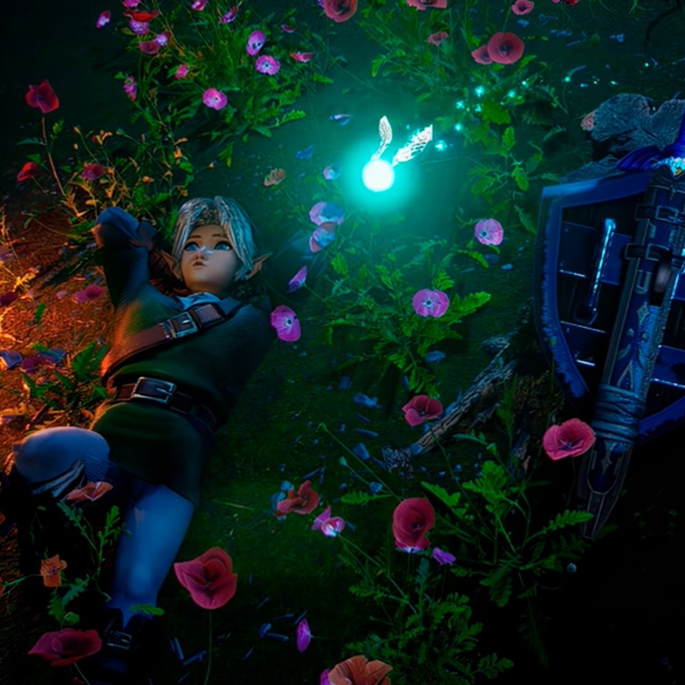 Fan recrea el Lago Hylia de Zelda: Ocarina of Time en increíble cinemática con Unreal Engine 5