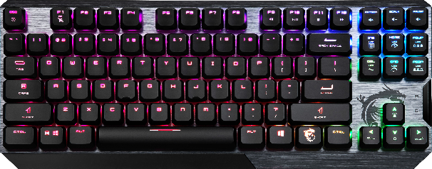 MSI Vigor GK50 TKL de perfil bajo