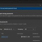 Microsoft Edge tendrá una opción para guardar contraseñas manualmente