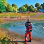 Un jugador ganó una partida de Fortnite usando solo objetos que consiguió pescando