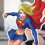 Vas a querer ser rescatado por Sarah Chu con su cosplay versión Dark de Supergirl, DC