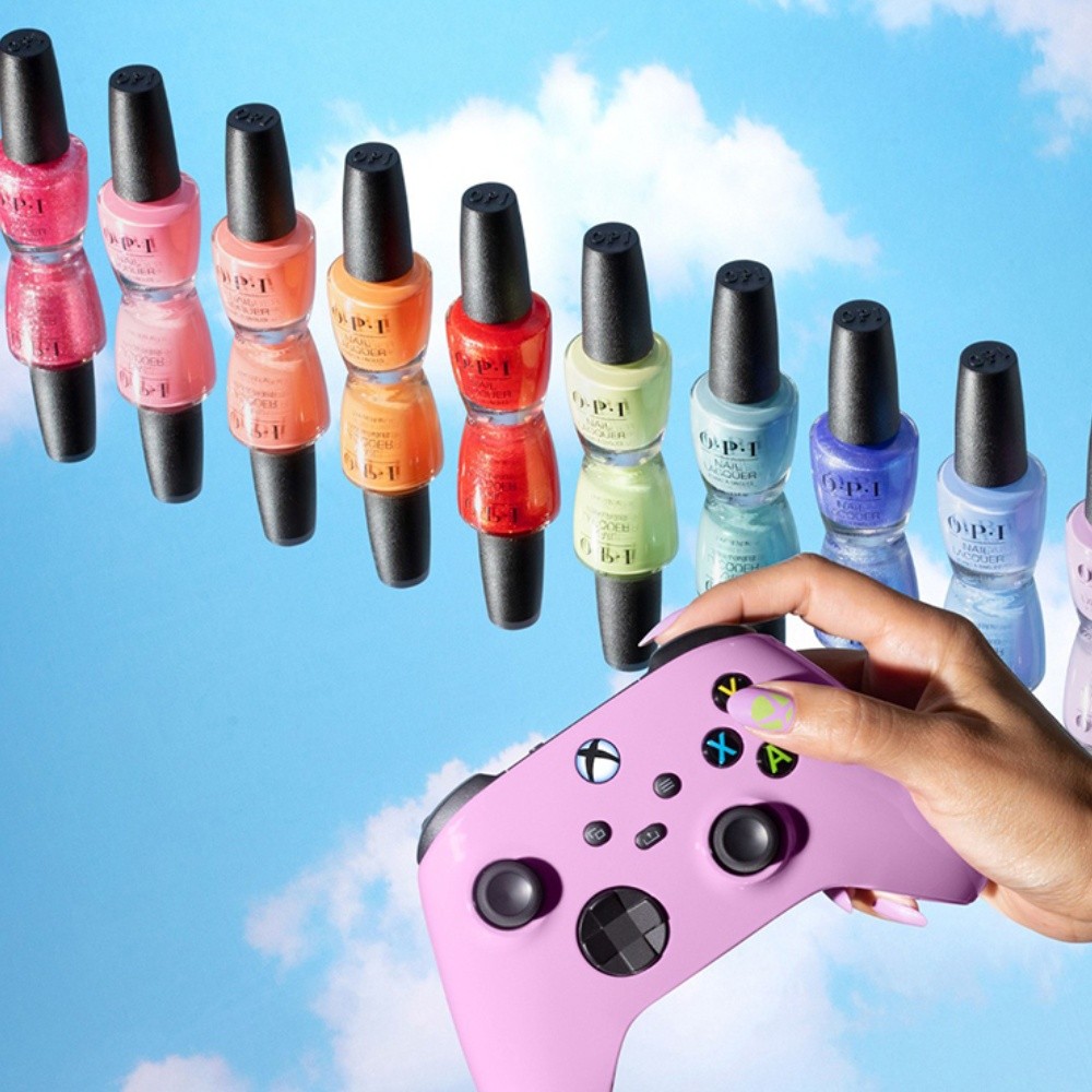 Xbox en colaboración con OPI sacarán una línea de esmaltes para uñas #GlamPower