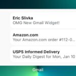 La aplicación Gmail para iOS agrega un nuevo widget de bandeja de entrada