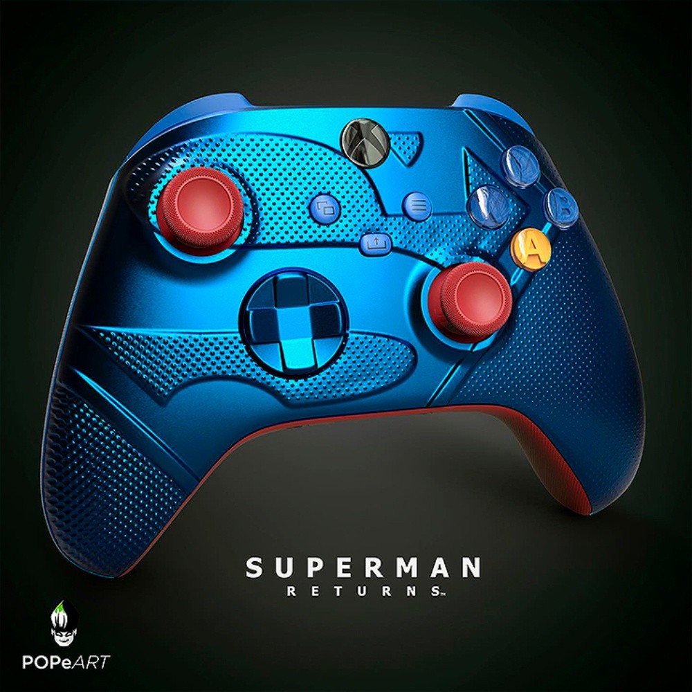 Xbox Series X|S y un concepto de control edición especial dedicada a Superman