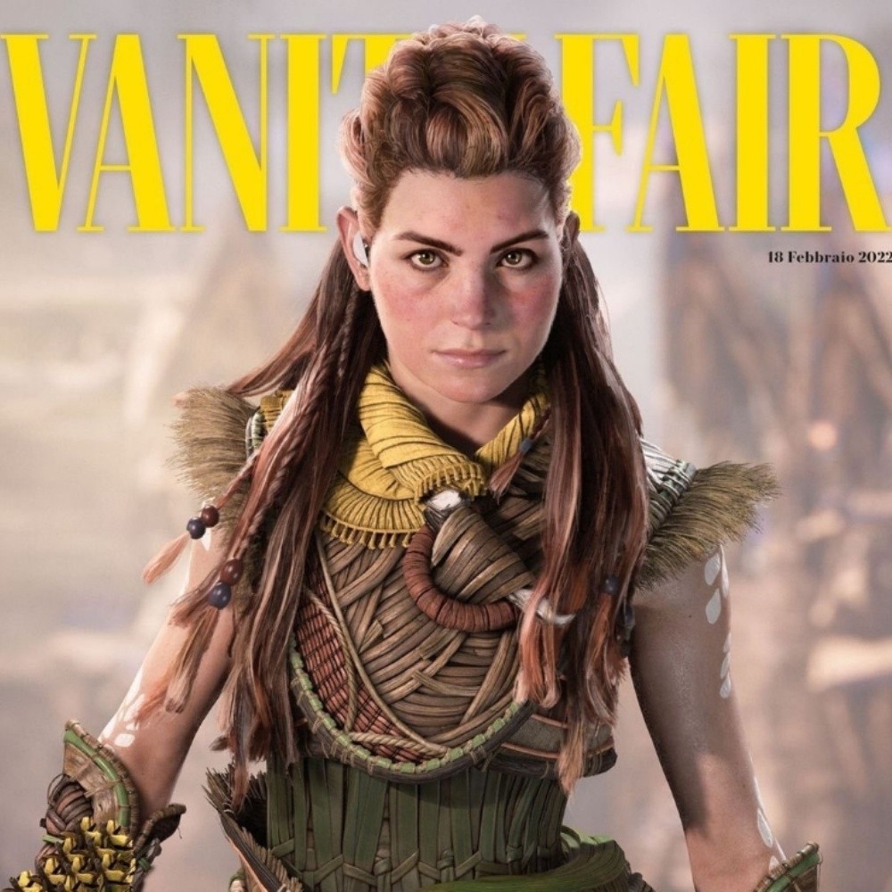 Aloy, protagonista de Horizon Forbidden West logra ser la portada de Vanity Fair