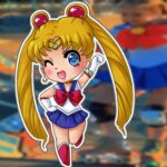 Betty Bunny, la patinadora y su increíble cosplay de Sailor Moon sobre ruedas