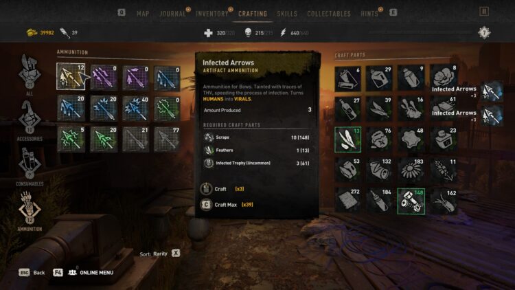 Dying Light 2 Convierte a los humanos en zombis Infected Blade Infected Arrow 1
