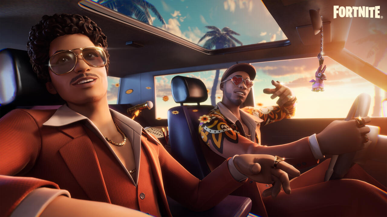 Silk Sonic llega a la isla de Fortnite el 10 de febrero.