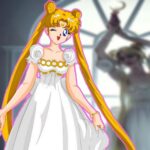 La bella Nelly Laufeyson y su perfecto cosplay de la Princesa Serenity de Sailor Moon