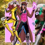 Los cosplayers lograron reflejar la gran historia de amor entre Rogue y Gambito, X-men