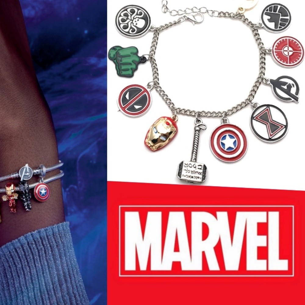 Marvel y Pandora anunciaron la colaboración, una colección de 11 increíbles piezas