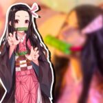 Oichi en su encantador cosplay de Nezuko Kamado de Demon Slayer