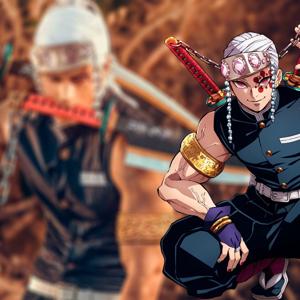 Taryn vuelve a hacer un cosplay perfecto de Tengen Uzui para los fans de Demon Slayer
