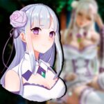 Un fan art nos muestra a Emilia de Re:Zero en su versión más encantadora