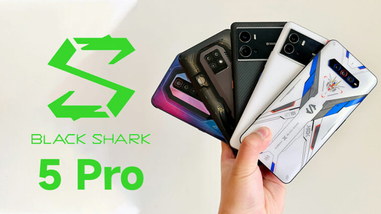 Emociónese con el lanzamiento del nuevo teléfono para juegos Xiaomi Black Shark 5 Series